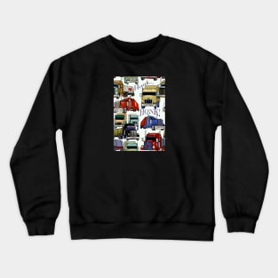 Big Rig Trucks Honk Honk Crewneck Sweatshirt